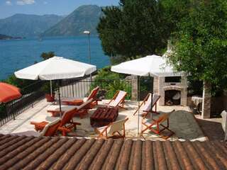 Апартаменты Villa Perla Del Mare Котор Номер-студио с патио и видом на море-21