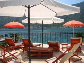 Апартаменты Villa Perla Del Mare Котор Номер-студио с патио и видом на море-22