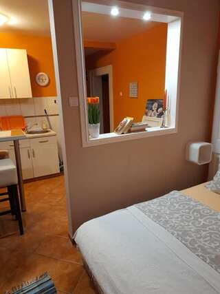 Апартаменты Villa Perla Del Mare Котор Номер-студио с патио и видом на море-42