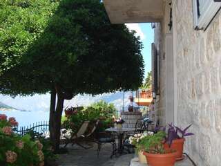 Апартаменты Villa Perla Del Mare Котор Номер-студио с патио и видом на море-43